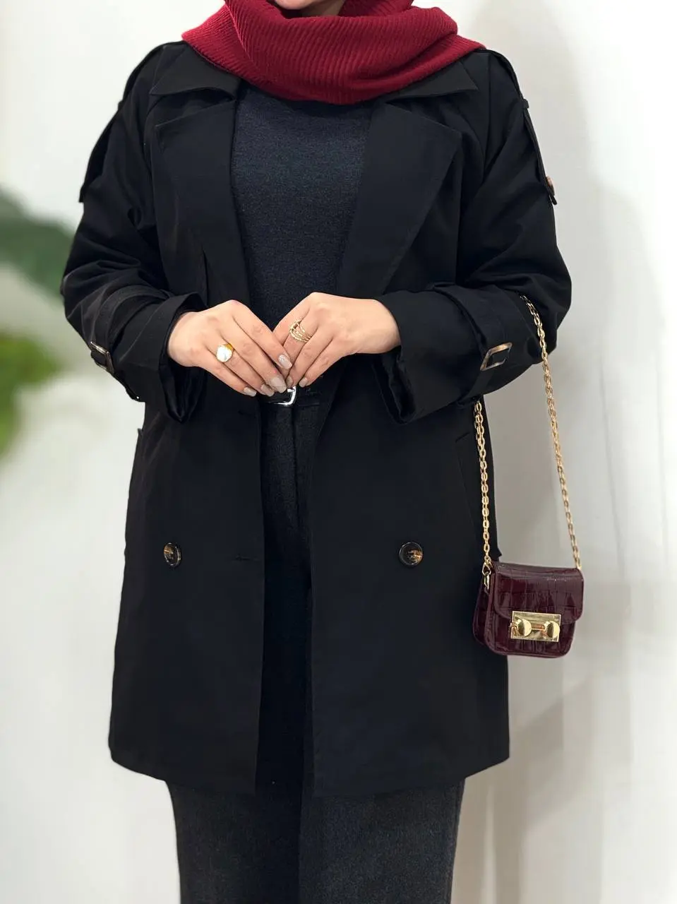 ترنچ کت آستردار آیسو جوانه 1